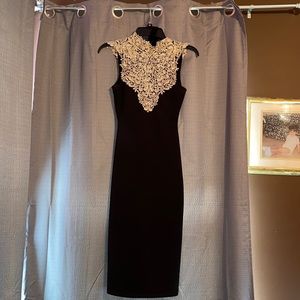 Little black dress, backless